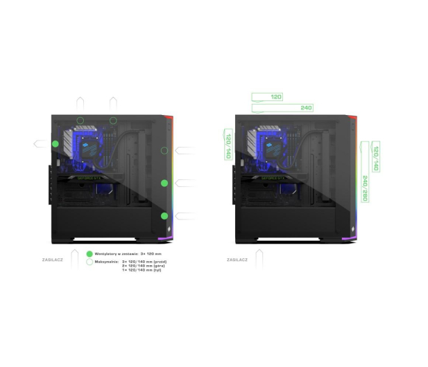 SilentiumPC Gladius GD6 TG ARGB - 469973 - zdjęcie 10